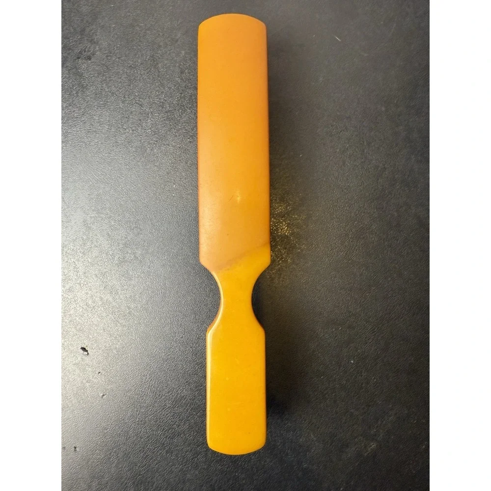 VTG Fuller‎ Brush Butterscotch Bakelite Handle Lint Clothes Brush Sterilized
